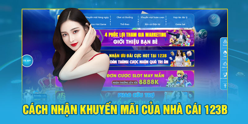 Cách nhận thông báo khuyến mãi của nhà cái 123B