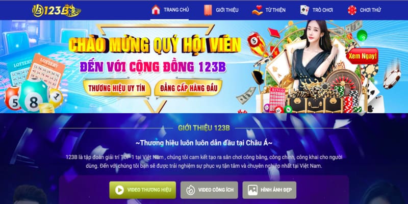 Web Lô Đề Online Uy Tín 123B hàng đầu thị trường